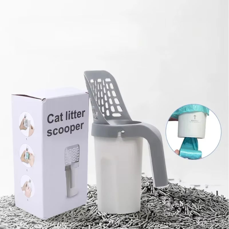 Cat Litter Scoop with Refill Bag