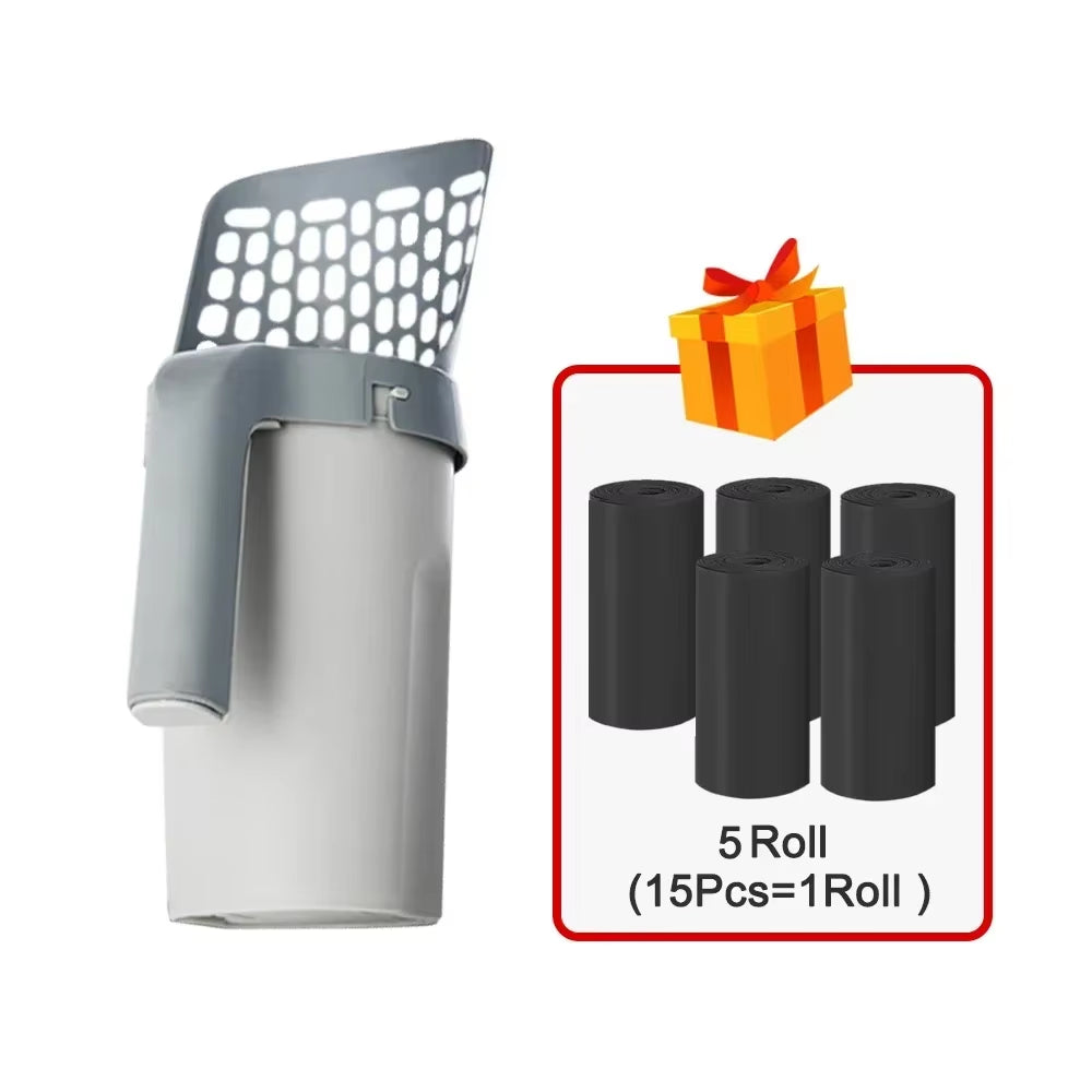 Cat Litter Scoop with Refill Bag